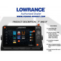 LOWRANCE HDS-7 LIVE Combo - Цветен сонар с GPS без сонда / BG Menu